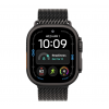 Apple Watch Ultra 4 GPS+Cellular, 49 мм, Black Titanium, Milanese Loop (Black)
